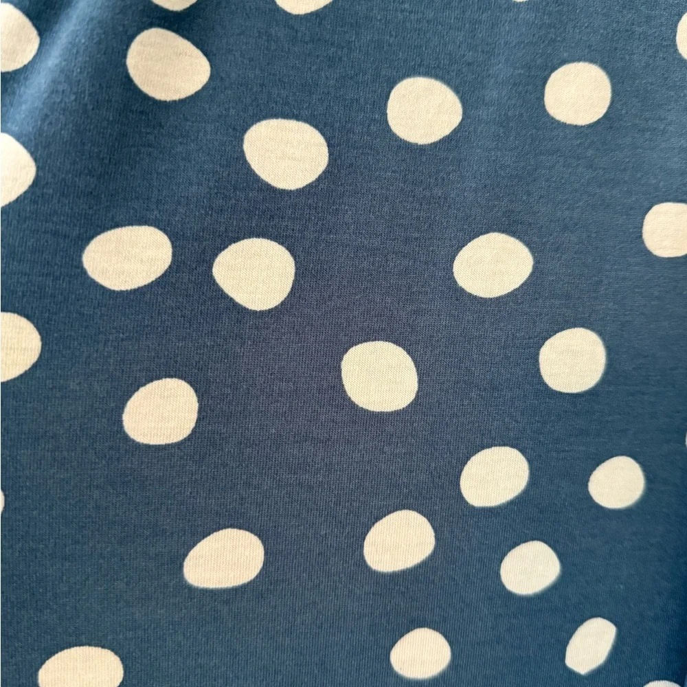 Latched Mama Blue and White Polka Dot long Momper - Picture 3 of 4